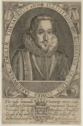 Robert Cecil, First Earl of Salisbury, by H. Stock