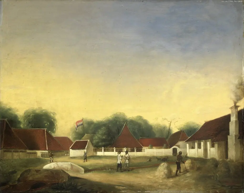 Sugar Mill on Jawa, by H.Th. Hesselaar