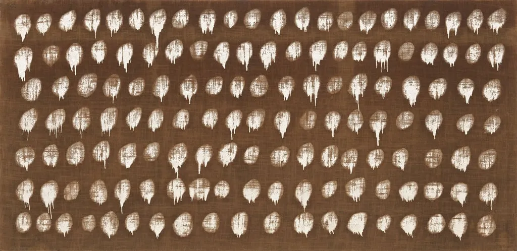Untitled, by Ha Chong-Hyun, oil, 1974