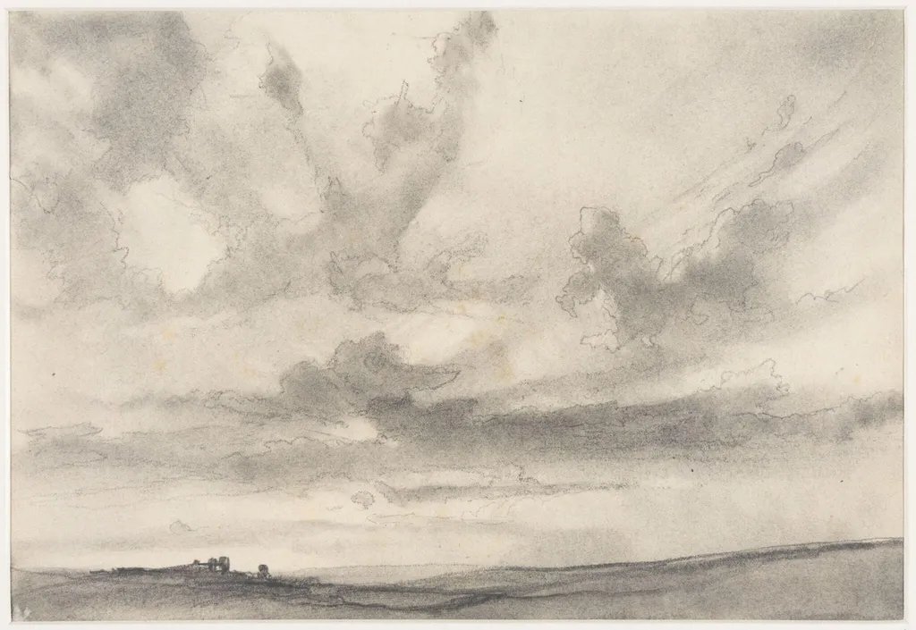 Study for Stonehenge. Sunset. Worship of Sun., by Haden
