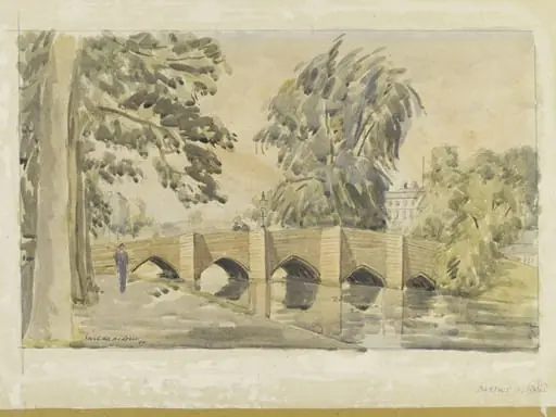 Bridge, Bakewell, by Hagedorn