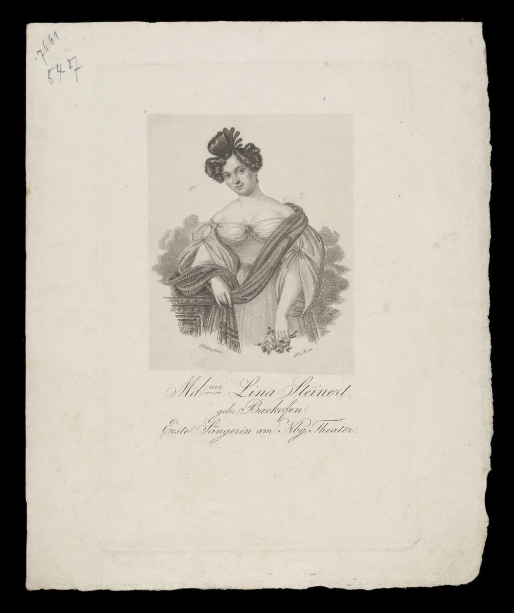 H Beard Print Collection, by Hahn, 1850
