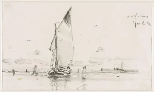 On the Lagoons, Venice., by Haite