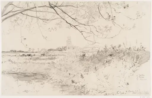 Walberswick Marshes., by Haite