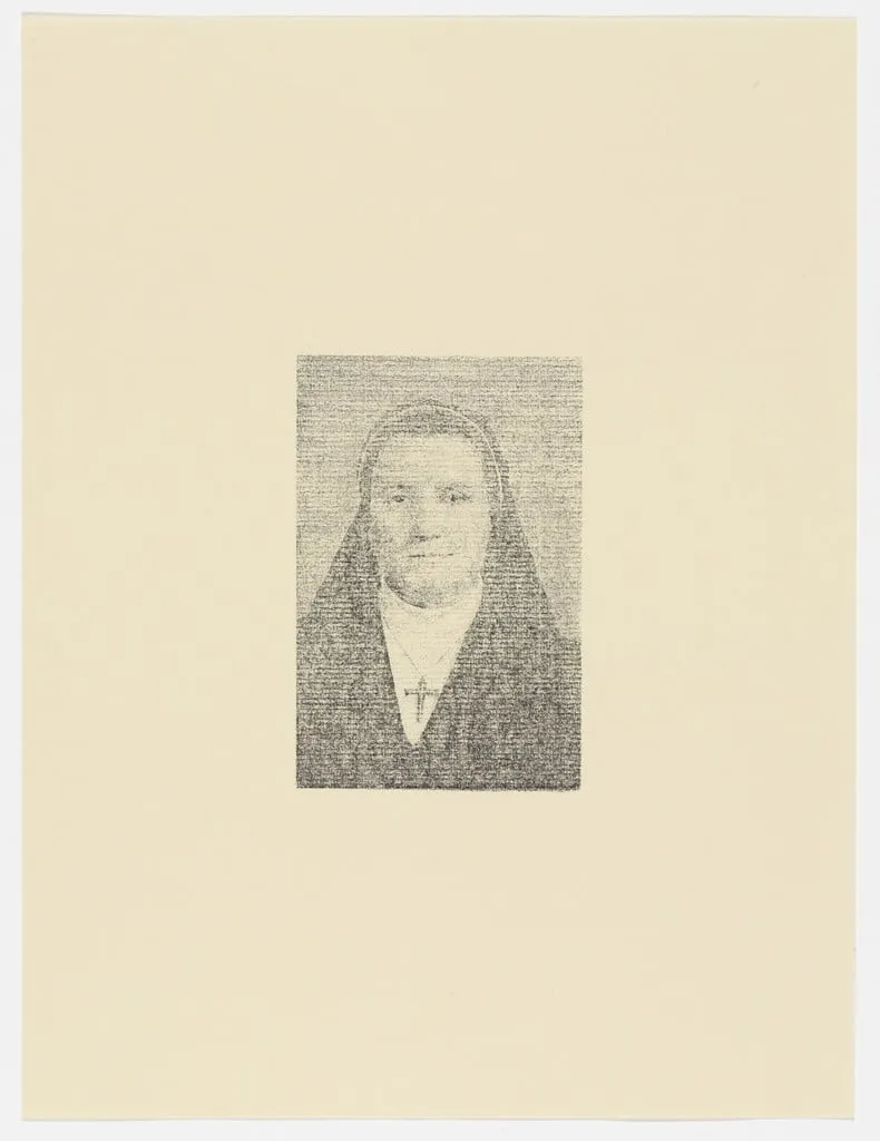 Untitled, by Hajra Waheed, graphite, 2010