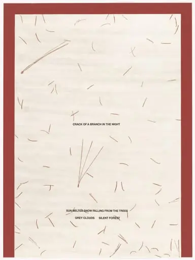 Untitled, by Hamish Fulton