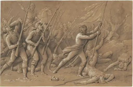 Battle Charge, by Hammat Billings
