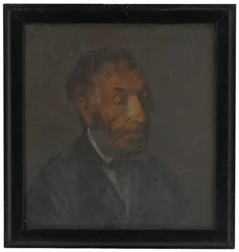 Brustbild eines alten Mannes, by Hänßler, Ernst