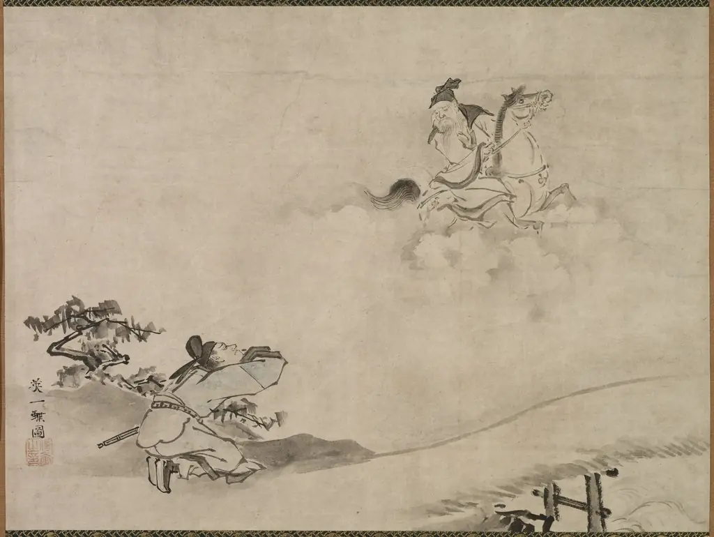 Daoist Immortal, by Hanabusa Itchō