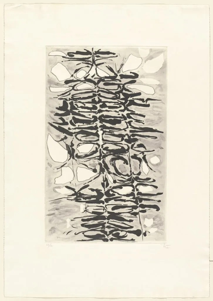 Untitled, by Hann Trier, ink, 1961