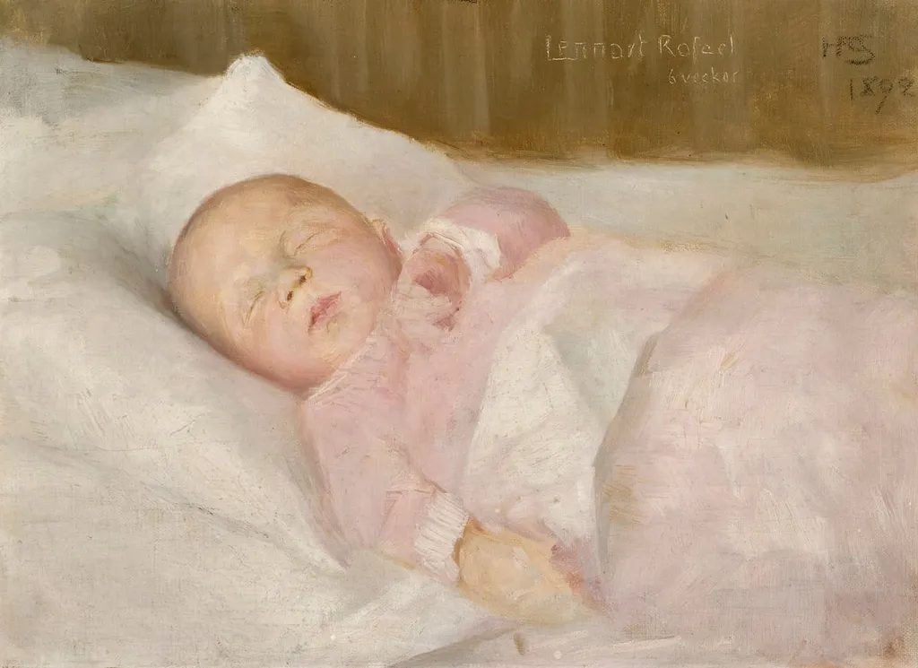 Lennart Rafael, 6 viikkoa, by Hanna Frosterus-Segerstråle, unspecified