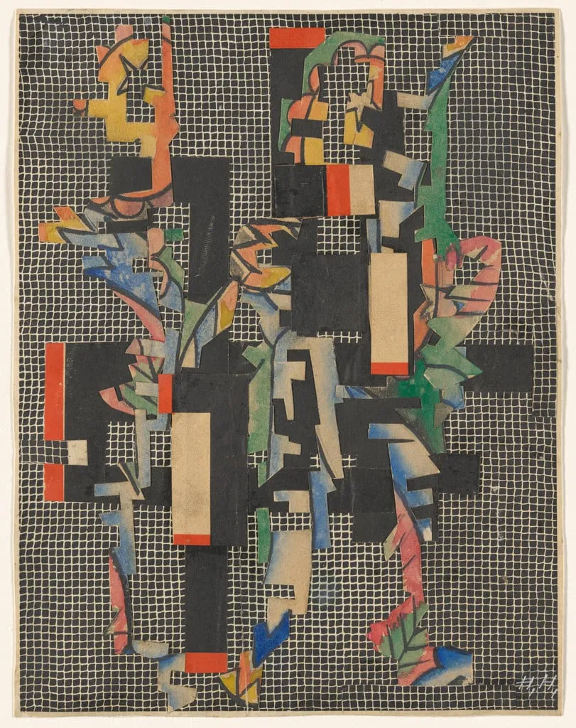Untitled, by Hannah Höch, paint, 1925