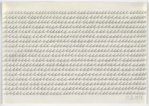Untitled, by Hanne Darboven