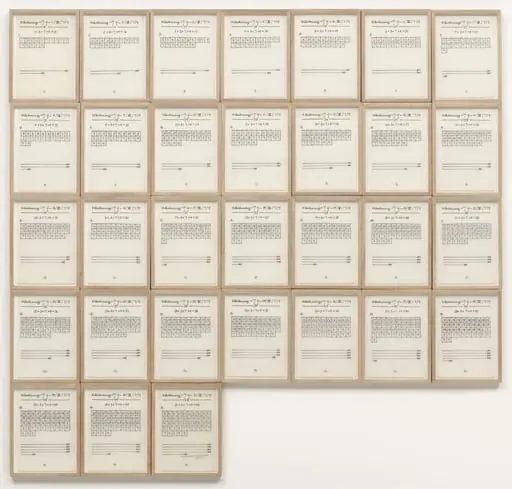 Untitled, by Hanne Darboven