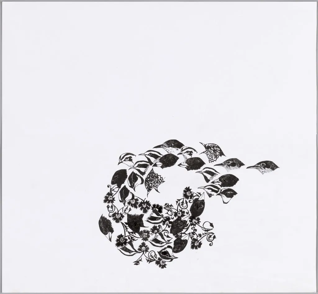 Untitled, by Hanneline Visnes, graphite, 2003