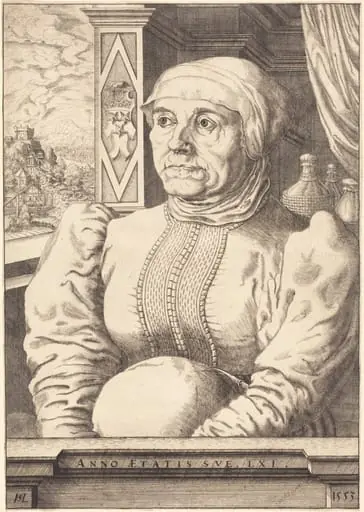 Felicitas von Eckh (-Freyberg), by Hanns Lautensack
