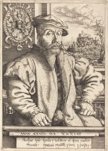 Georg Roggenbach, by Hanns Lautensack