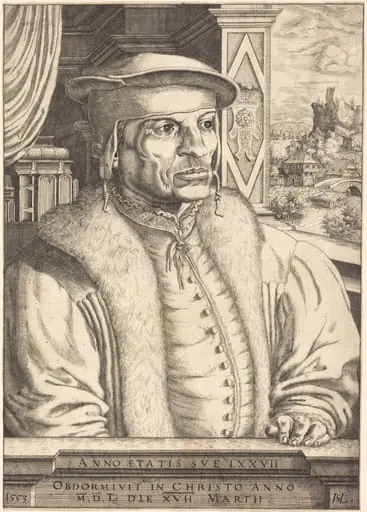 Leonard von Eckh, by Hanns Lautensack