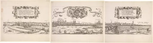 Panoramic View of Nuremberg, by Hanns Lautensack