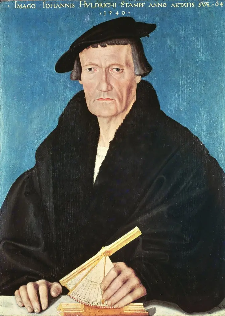 Portrait of Ulrich Stampfer, by Hans Asper
