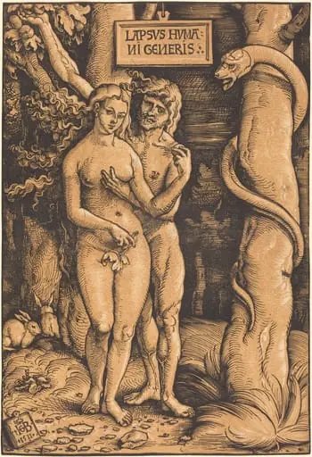 Adam and Eve, by Hans Baldung Grien