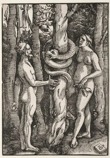 Adam and Eve, by Hans Baldung Grien