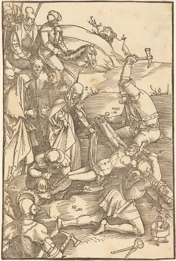Christ Nailed to the Cross, by Hans Baldung Grien