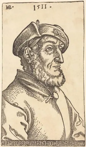 Christopher, Margrave of Baden, by Hans Baldung Grien