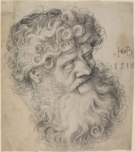Head of Saint John the Baptist, by Hans Baldung Grien