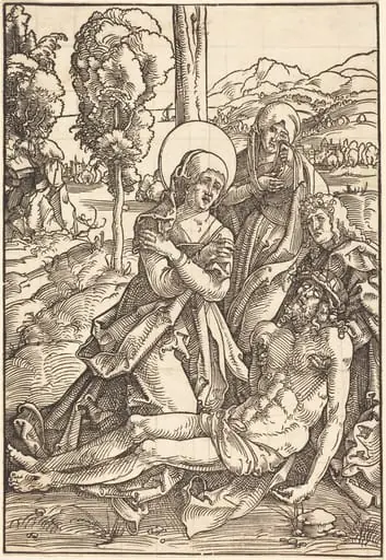 Lamentation for Christ, by Hans Baldung Grien