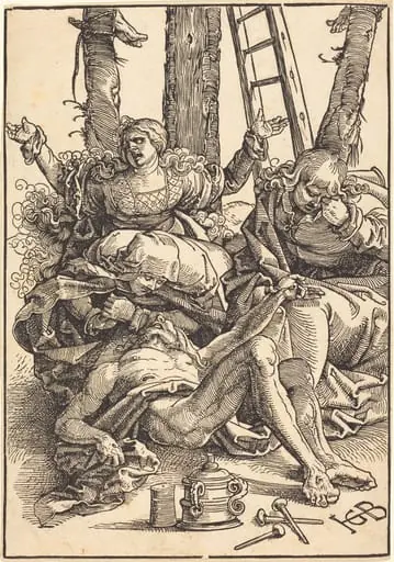 Lamentation for Christ, by Hans Baldung Grien