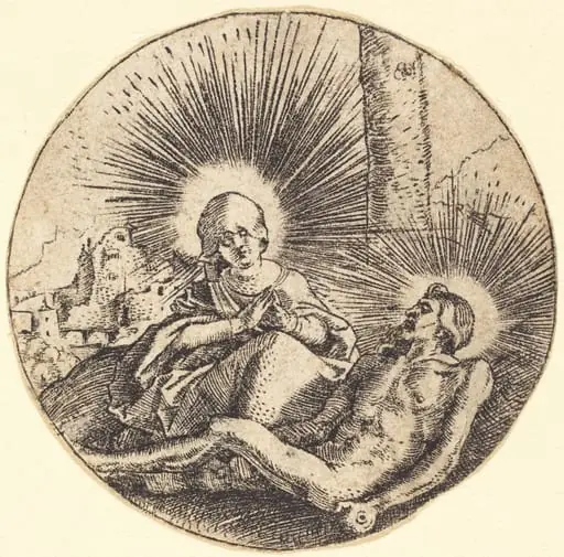 Lamentation for Christ, by Hans Baldung Grien