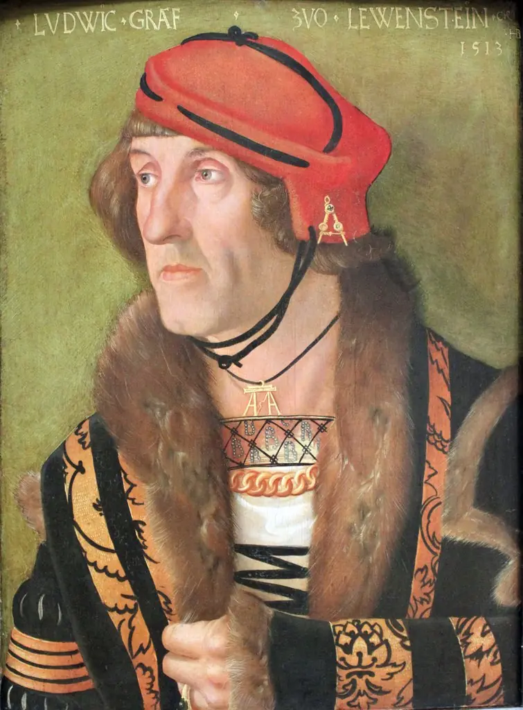 Portrait of Louis I, Count of Löwenstein, by Hans Baldung Grien