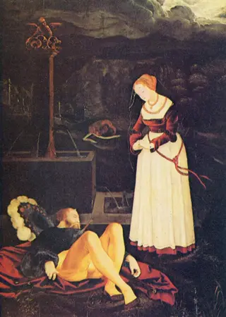 Pyramus and Thisbe, by Hans Baldung Grien