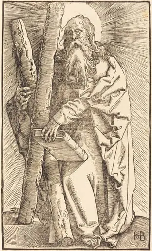 Saint Andrew, by Hans Baldung Grien