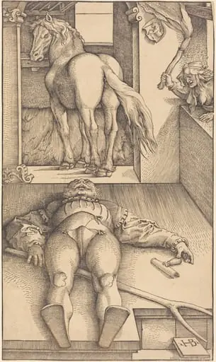 The Bewitched Groom, by Hans Baldung Grien