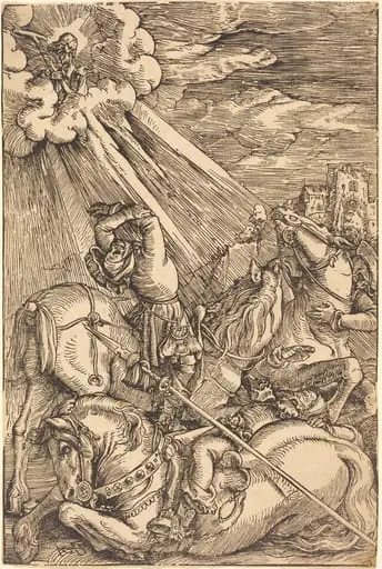 The Conversion of Saint Paul, by Hans Baldung Grien