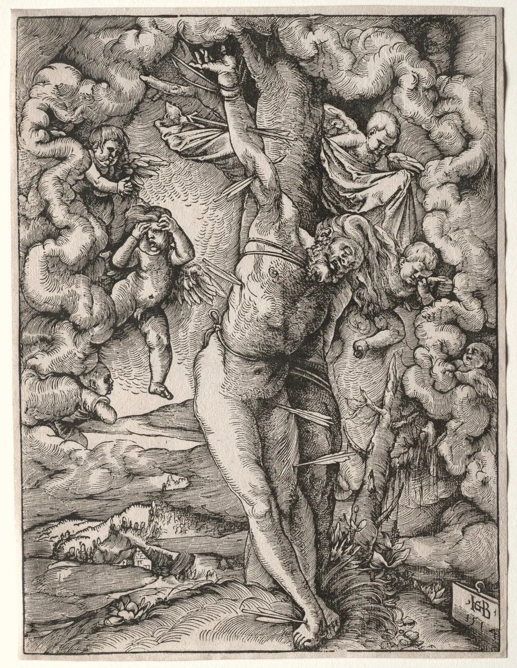 The Great St. Sebastian, by Hans Baldung Grien, 1514