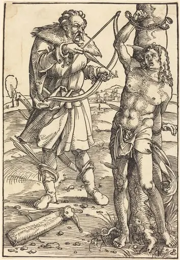 The Martyrdom of Saint Sebastian, by Hans Baldung Grien