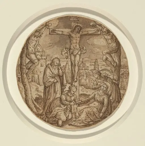 The Crucifixion, by Hans Bol