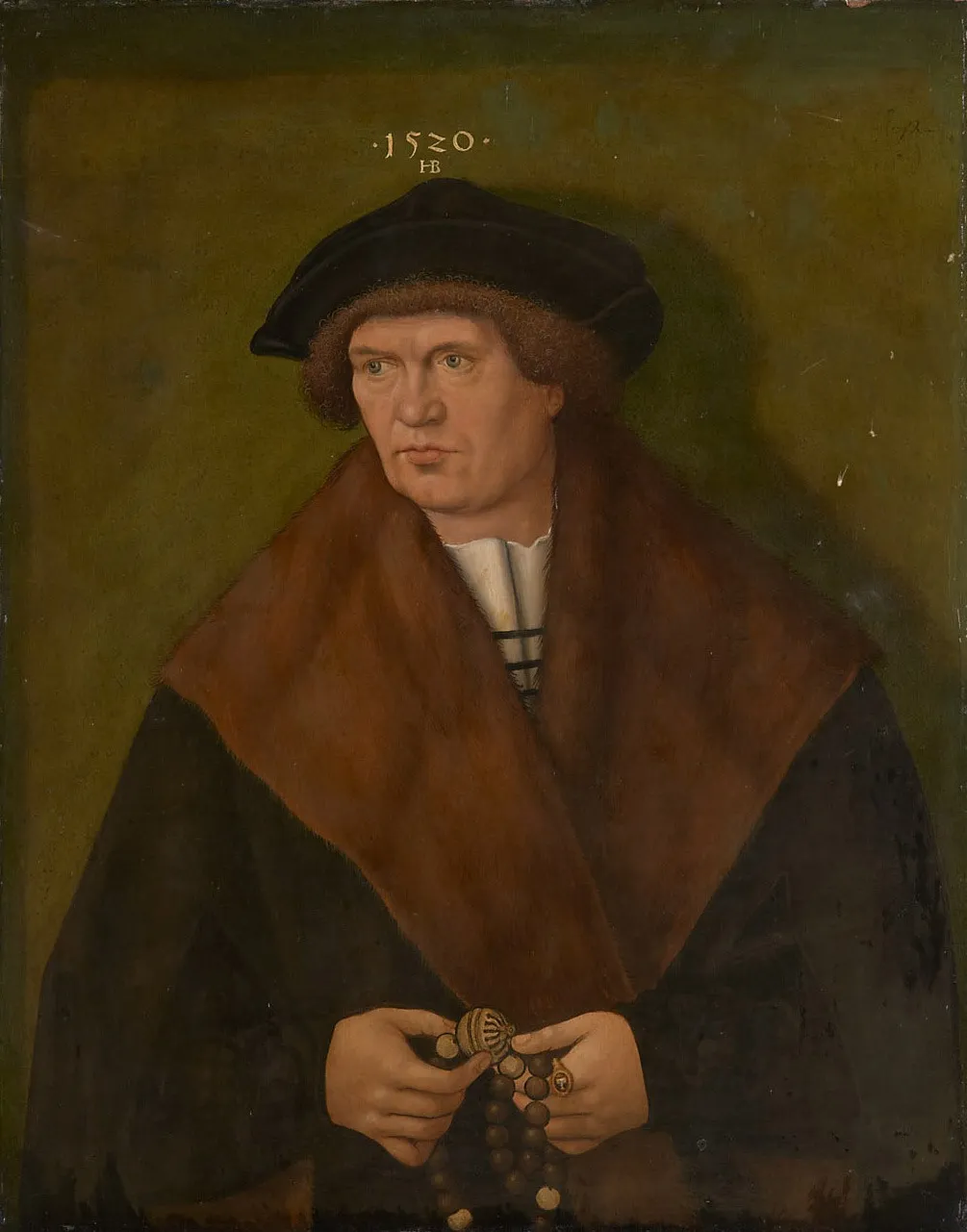 The Nuremberg dressmaker Hans Pirkel the Younger, by Hans Brosamer, unspecified, 1520