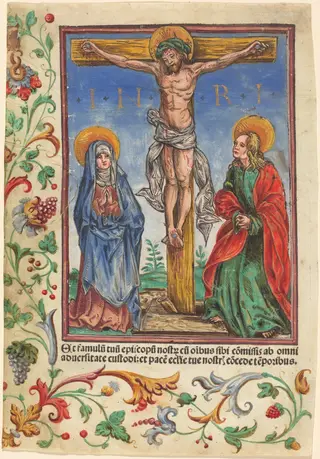 Christ on the Cross, by Hans Burgkmair I