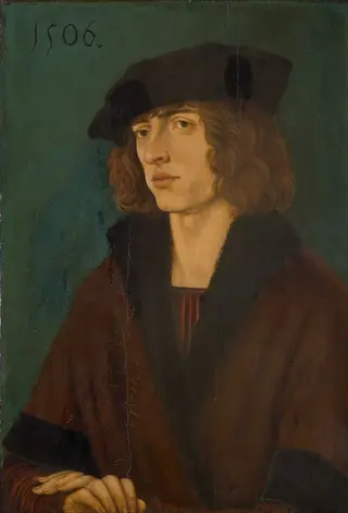 Portrait of a young Man, by Hans Burgkmair I