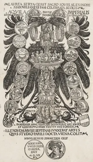 The Imperial Eagle, by Hans Burgkmair I