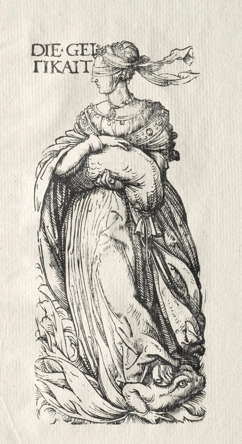 The Seven Vices: Avarice, by Hans Burgkmair I, 1510