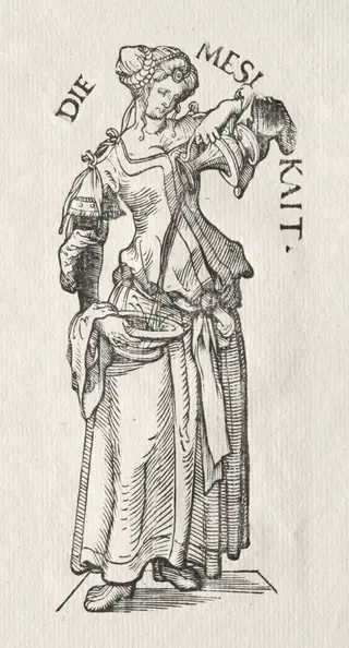 The Seven Virtues:  Temperance