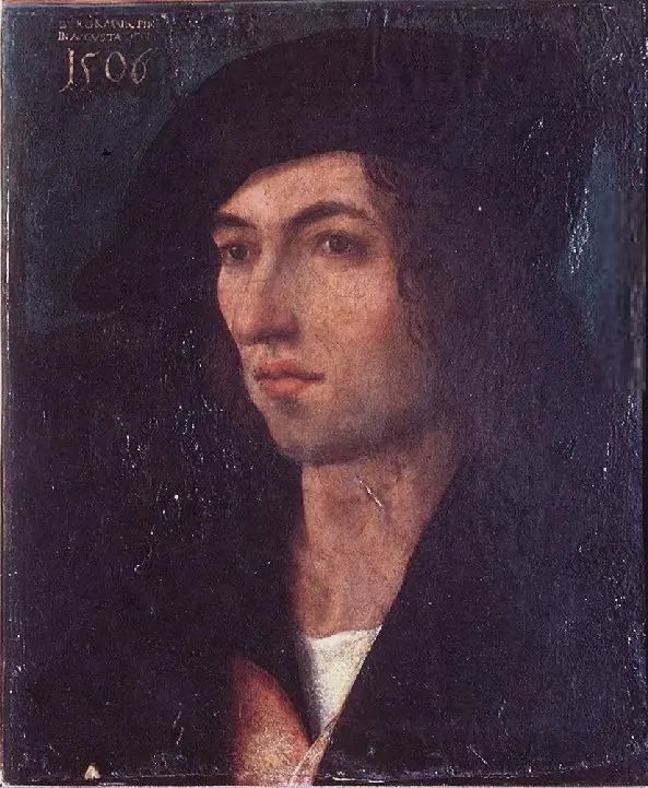 Portrait of a man, by Hans Burgkmair the Elder
