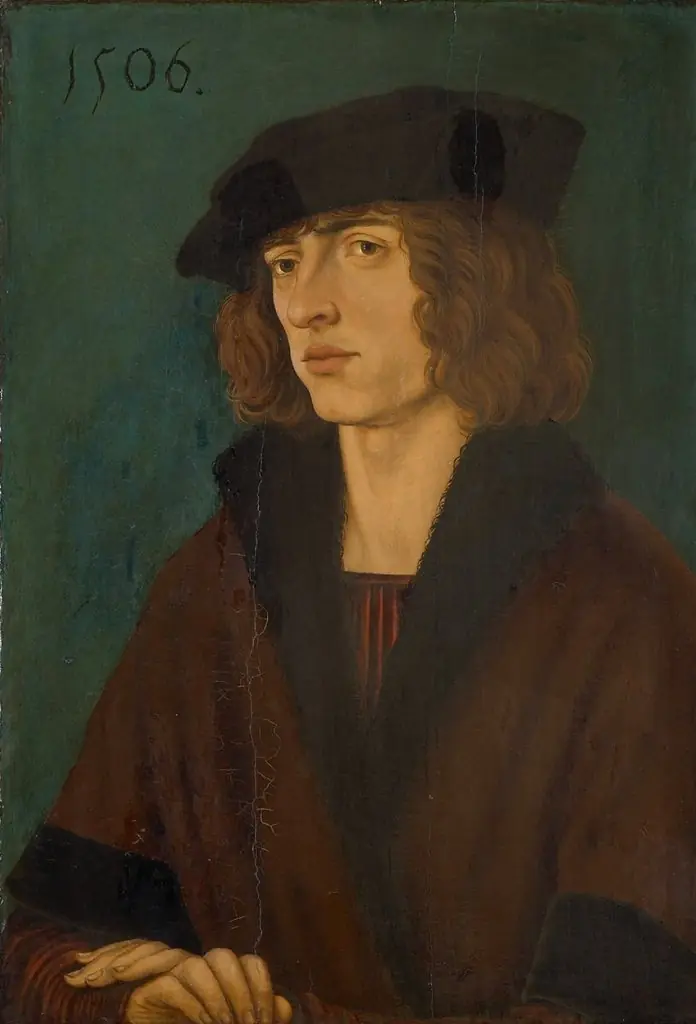 Portrait of a young Man, by Hans Burgkmair the Elder