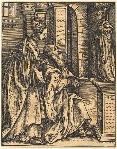 Solomon's Idolatry, by Hans Burgkmair the Elder