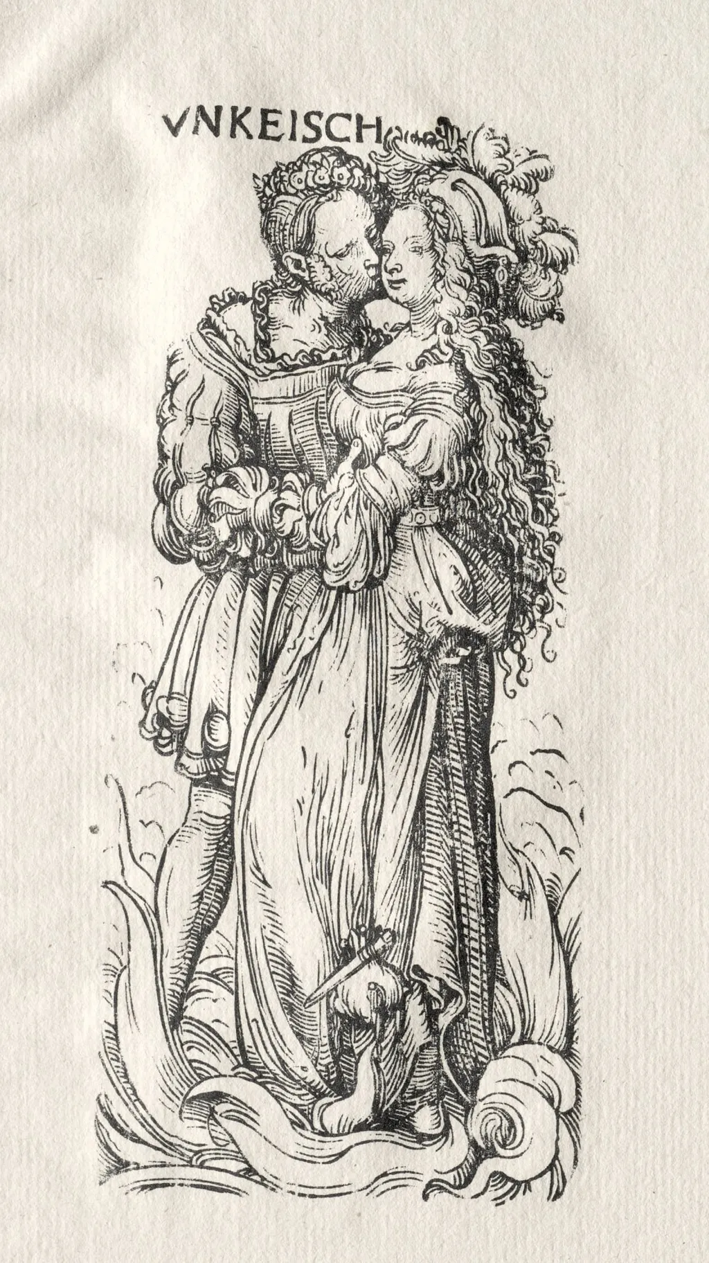 The Seven Vices: Lust, by Hans Burgkmair the Elder, 1510